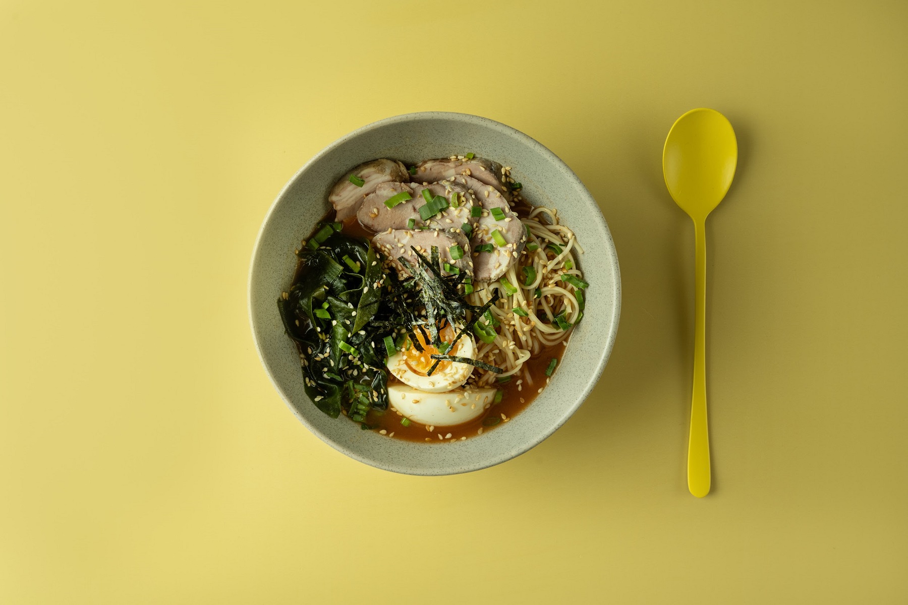 Рамен кимчи со свининой