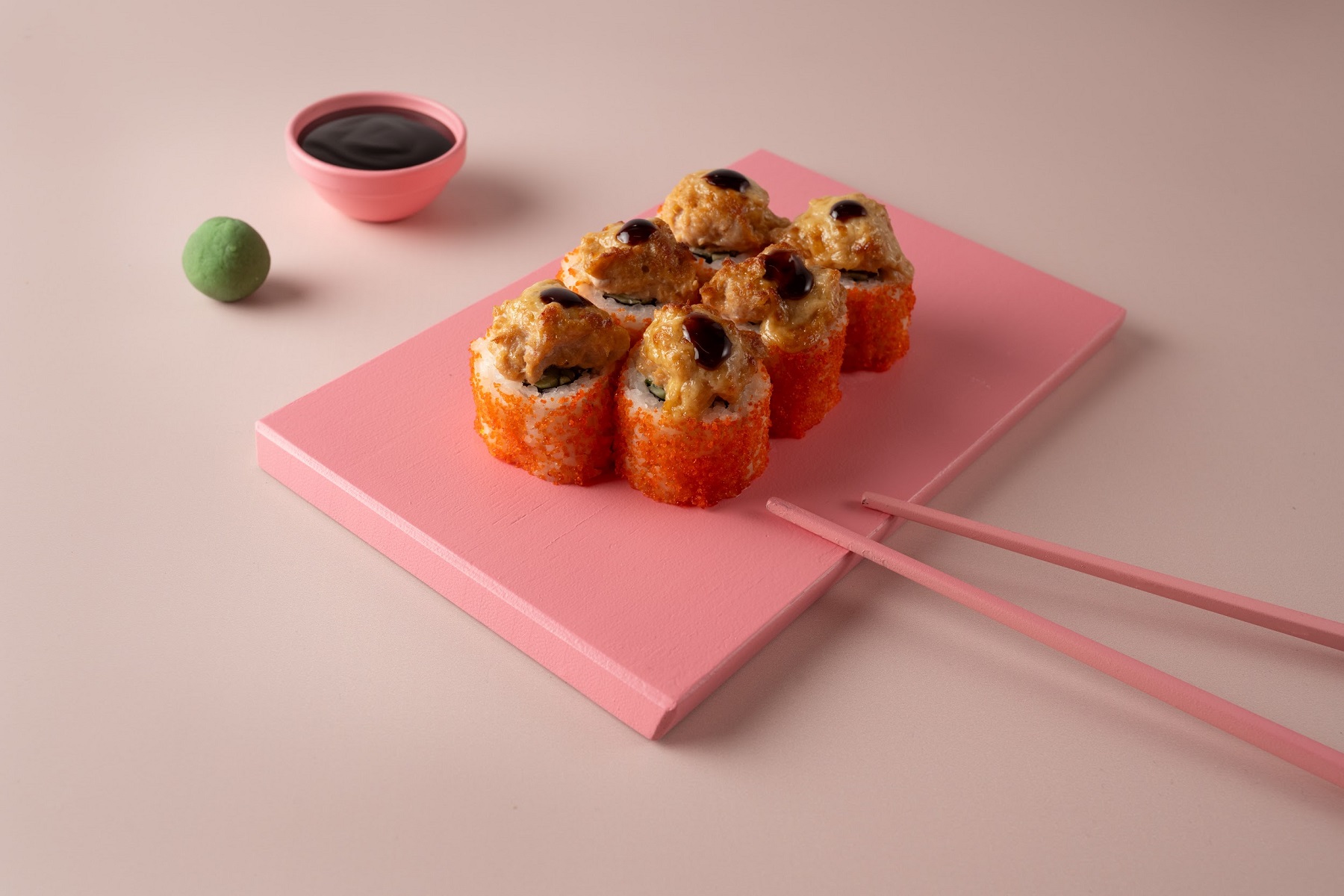 Фьюжн с лососем