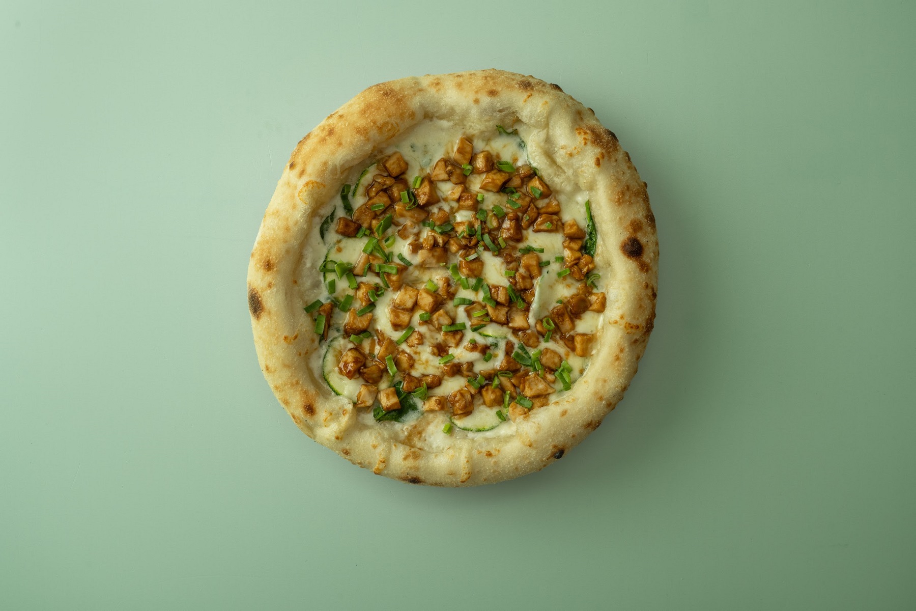 Пицца с курицей терияки 25см