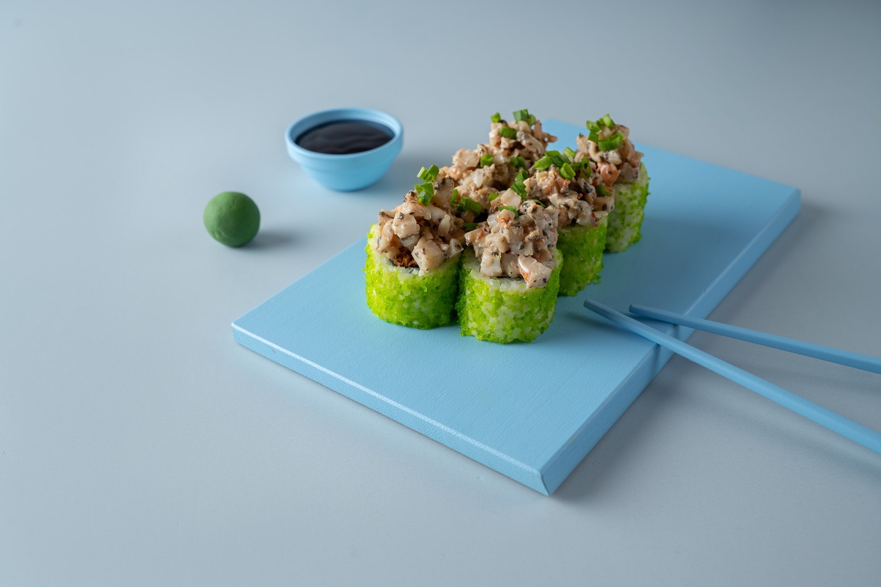 Трюфельный ролл с креветкой