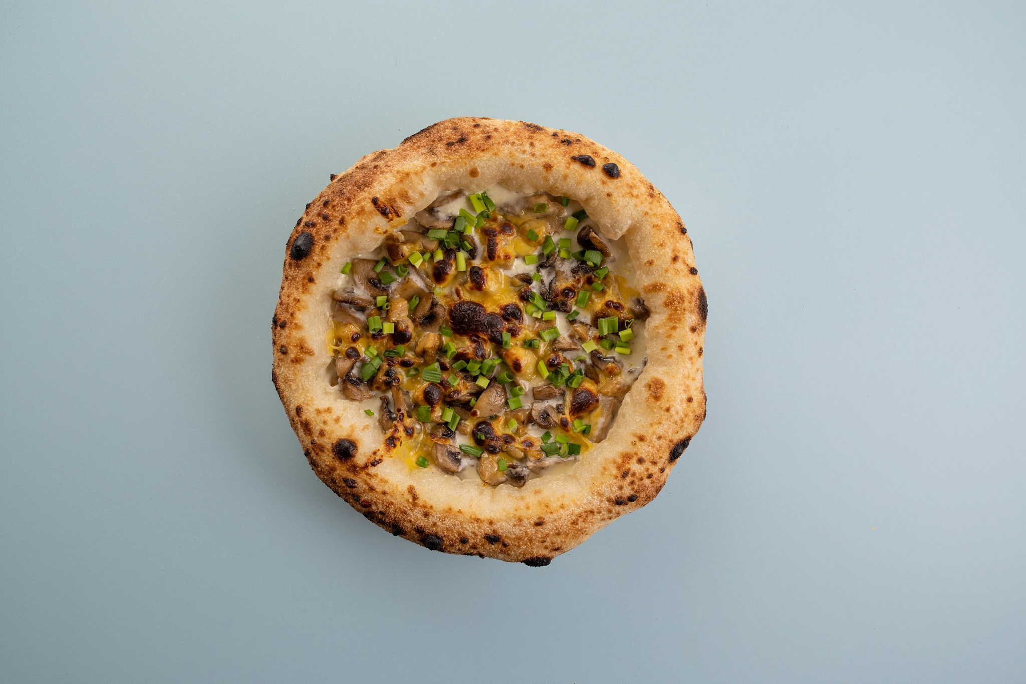 Пицца с белыми грибами 25 см